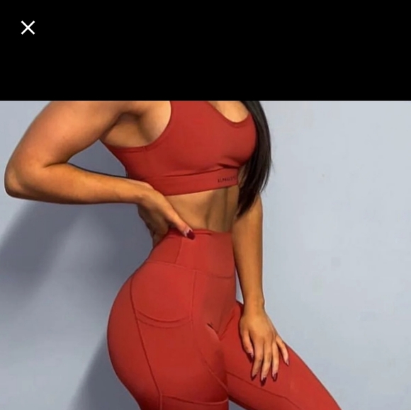 Alphalete Pants - Alphalete set Meridian leggings redwood sz xs